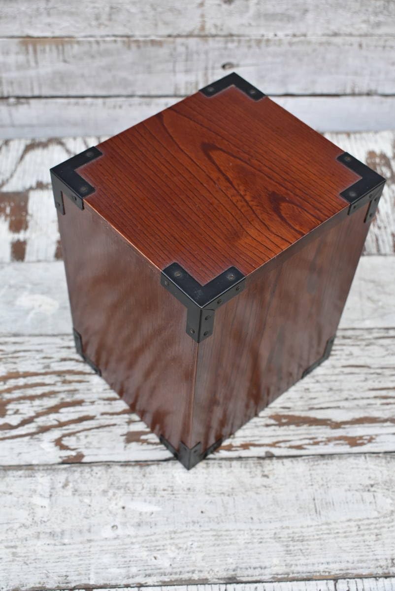 Amazon.co.jp: Qn803 飛騨 高山 けやき工芸 伝統工芸 小引出し