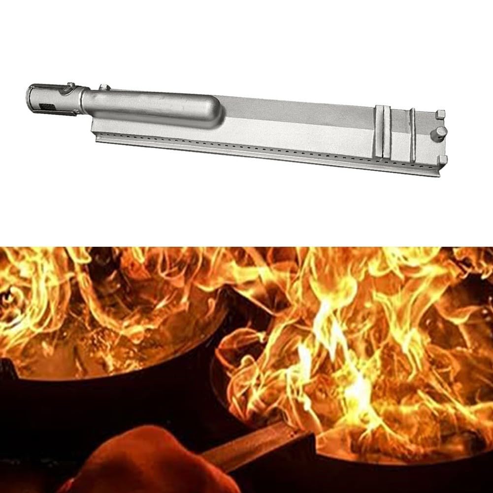 Quemador de repuesto para parrillas de barbacoa con acero inoxidable 304 para resistencia al calor y rendimiento de cocción consistente