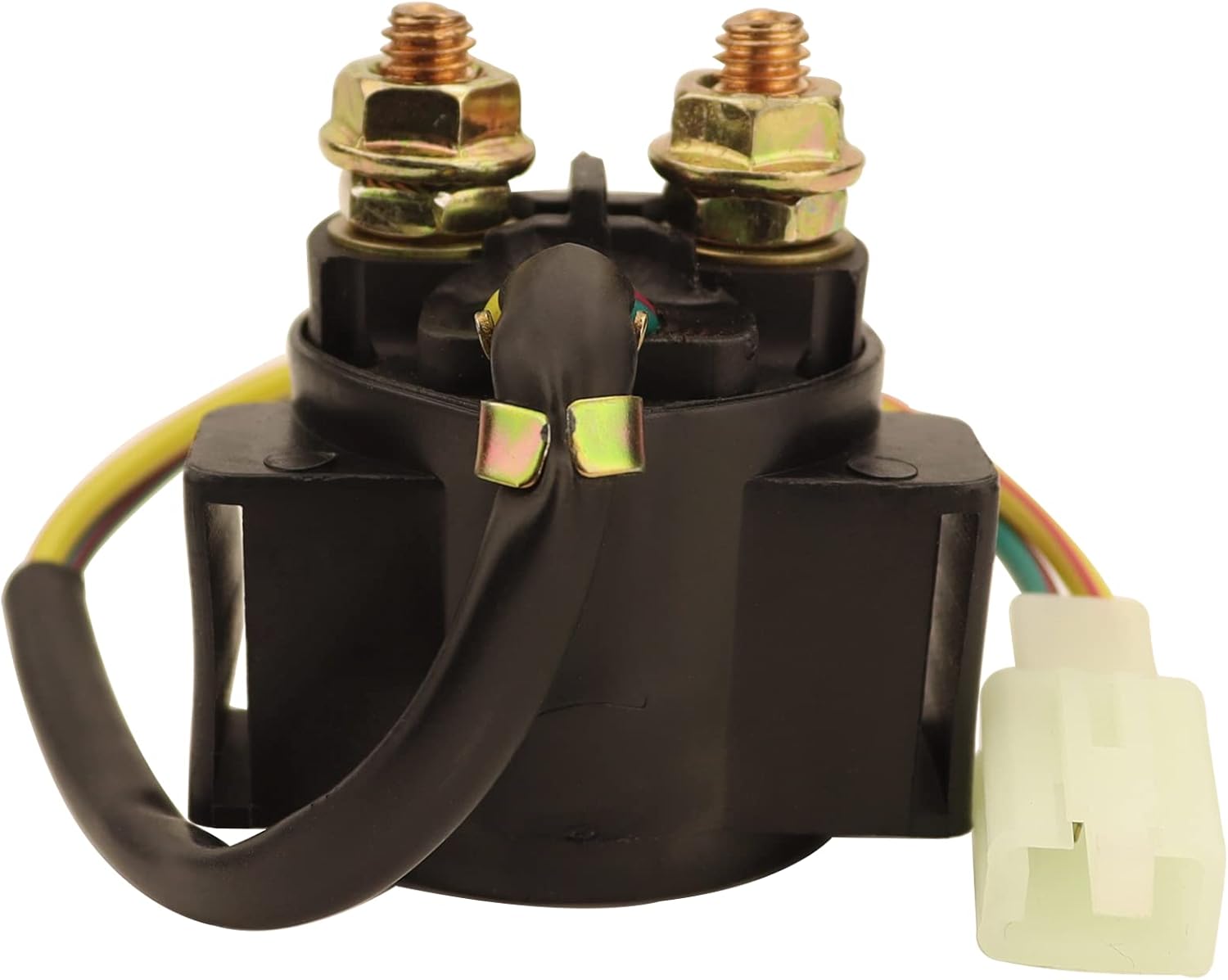 Starter Motor and Solenoid Relay for GY6 Engine 125CC 150CC ATV Scooter Moped ATV Dirt Bikes Go Karts Quad 4 Wheelers Taotao Baja