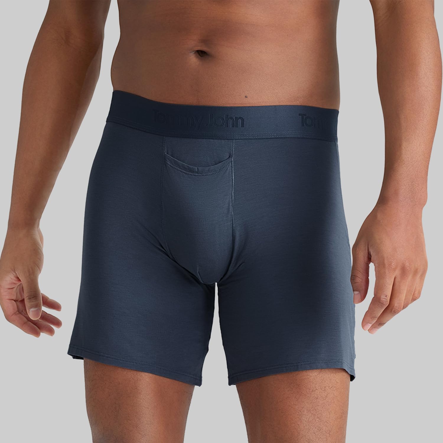 Tommy John Men's Second Skin 6" Relaxed Fit Boxer Brief Underwear - Image 2