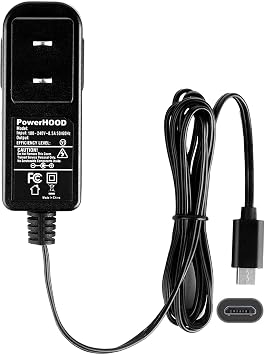 5V AC/DC Adapter Compatible with Nooie 360 Cam IPC100 360 Cam 2 1080P Baby Monitor Indoor WiFi Pet Camera 360-degree IP Camera 5VDC Micro USB Power Supply Cord Charger Cable PSU Mains