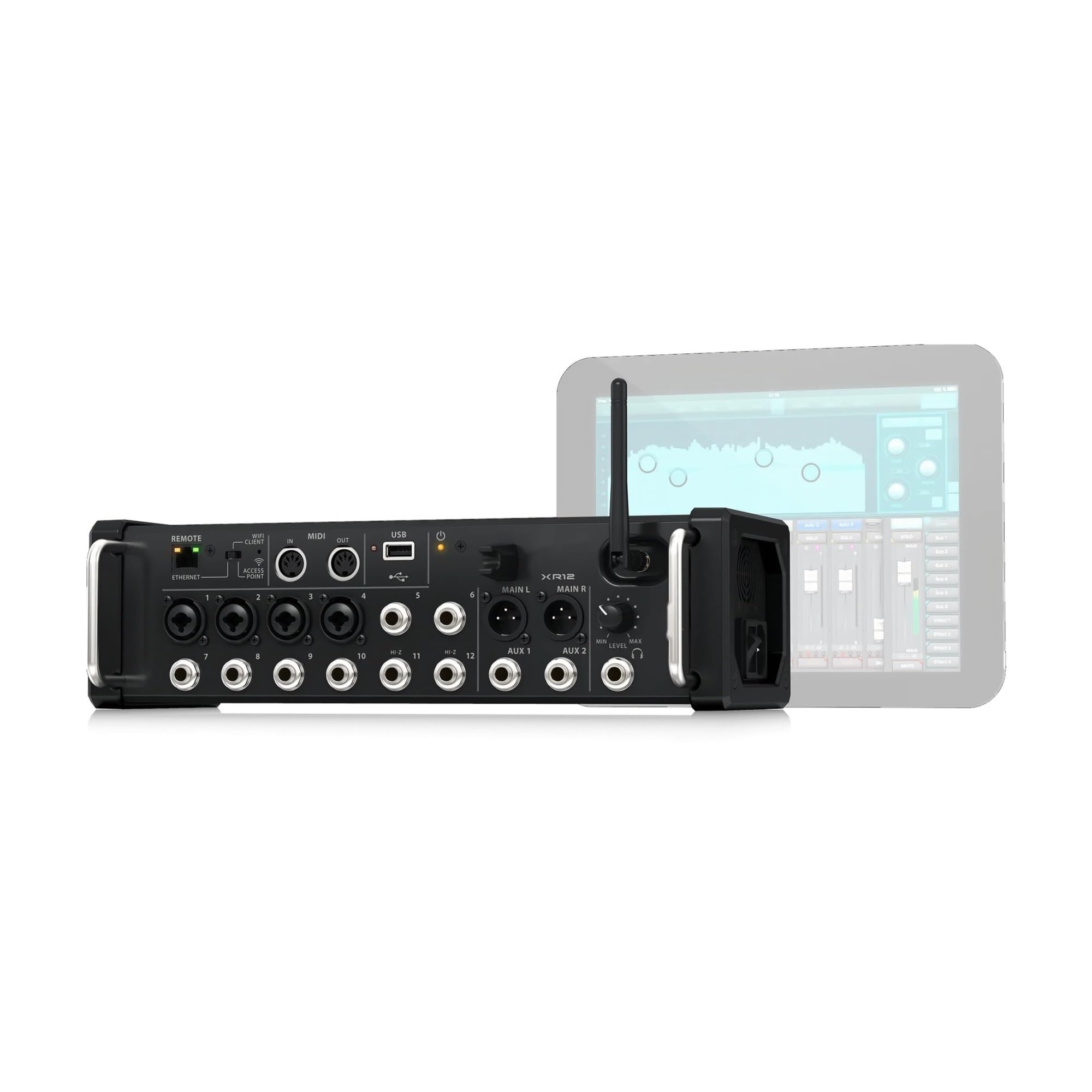 Mezclador de audio, Consola de grabación de estudio mezcladora digital AIR XR18 Consola mezcladora digital de 12/18 canales DSP Wifi Mesa digital