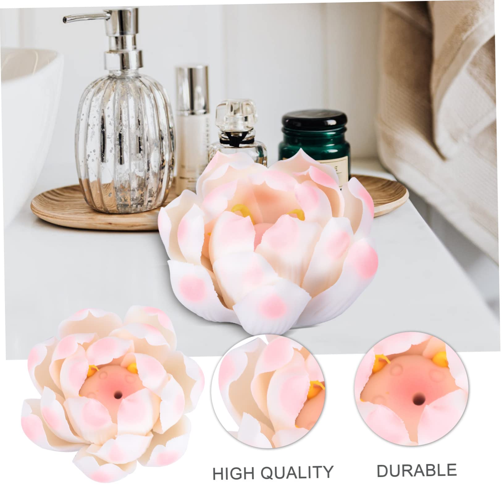 3stücke Ceramic Lotus Flower Räucherstäbchenhalter Aus Keramik Handgefertigter Räuchergefäß Für Zuhause Aromatherapie Und Buddhismus Dekoratives Wohnaccessoire Mit