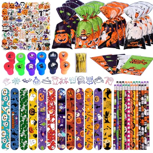 Set de 136 artículos para fiestas de Halloween y cumpleaños