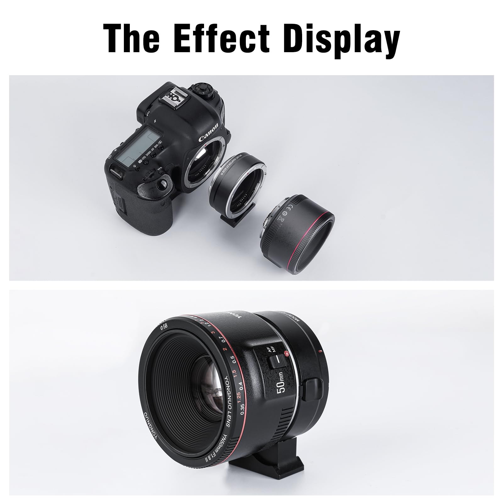 Amazon.com : EF-EOSR Lens Adapter,Auto Focus Lens Mount Adapter