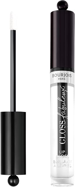 Bourjois Fabuleux Gloss nawilżający błyszczyk do ust z witaminą E, długotrwały błyszczyk, kremowa konsystencja, nr 001 GlowBally Chic