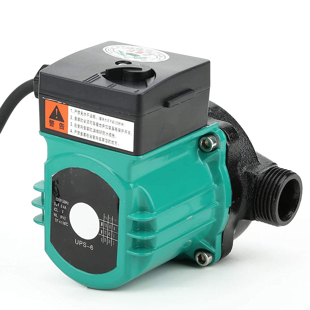 Pompa di Ricircolo Automatica Ultra Silenziosa 100 W, Motore in Filo di Rame 3/4 Pollici, Pompa 'acqua di Circolazione Silenziosa per di Riscaldamento 'acqua