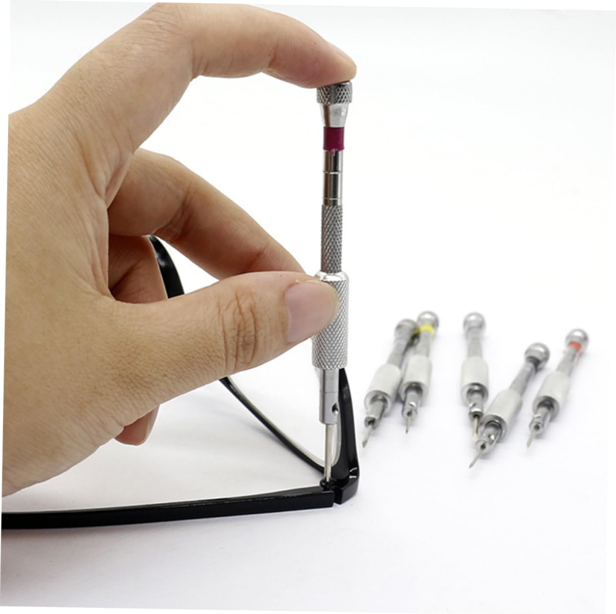 20 Pcs Screwdriver Mini Watch Screw Driver Micro Watch Repair Tools Watch Repair Kit Fix a Flat Jewelry Eyeglass Repair Kit Home Tools Mini Multi-tool Glasses Work Metal