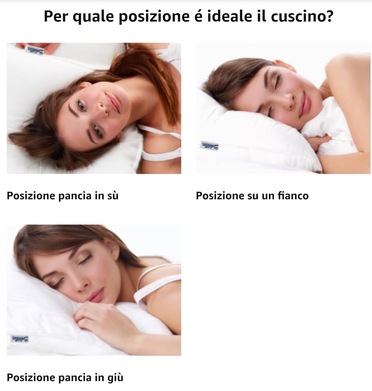 Coppia di Cuscini in Memory Foam, Modello Saponetta, Fodera in Aloe Vera, Altezza 13cm