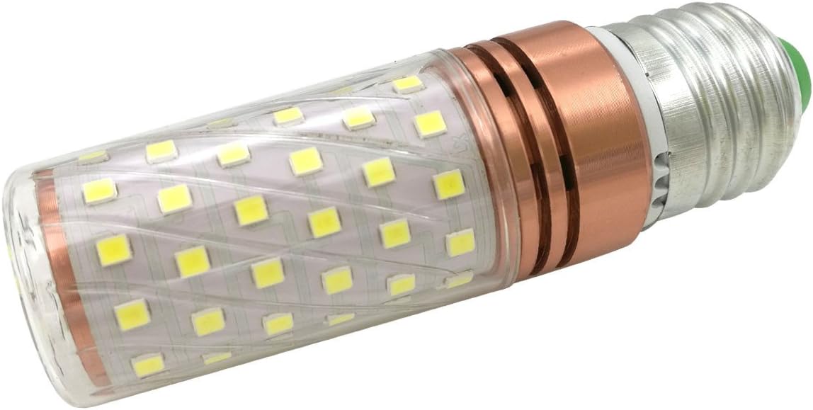 Aoxdi 1X 10W E27 LED Bulbs, Cool White, 84 SMD 2835 E27 Led Energy Saving Corn Lights, SMD LED 2835 High Power Lamp Lighting, AC85-265V [Energy Class A++]