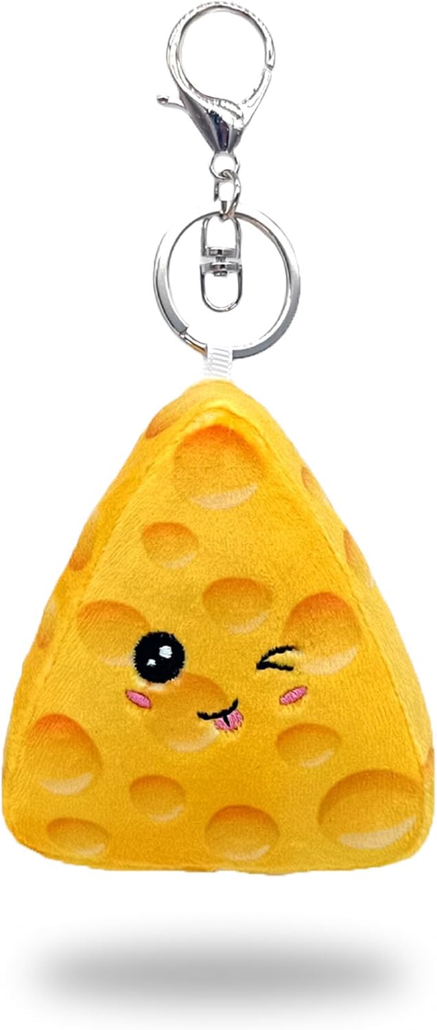 Squishy Plush Keychains; Backpack Clips and Key Accessories; Ultra Soft and Squishy; for Kids 3+ to Adults; (3"-5" tall)