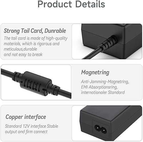 Miniatura 3 de Cargador de computadora portátil adaptador de CA de repuesto para Toshiba Satellite C55 C55D C55T C655 C675 C850 C855D C875 Toshiba Portege Z30 Z930