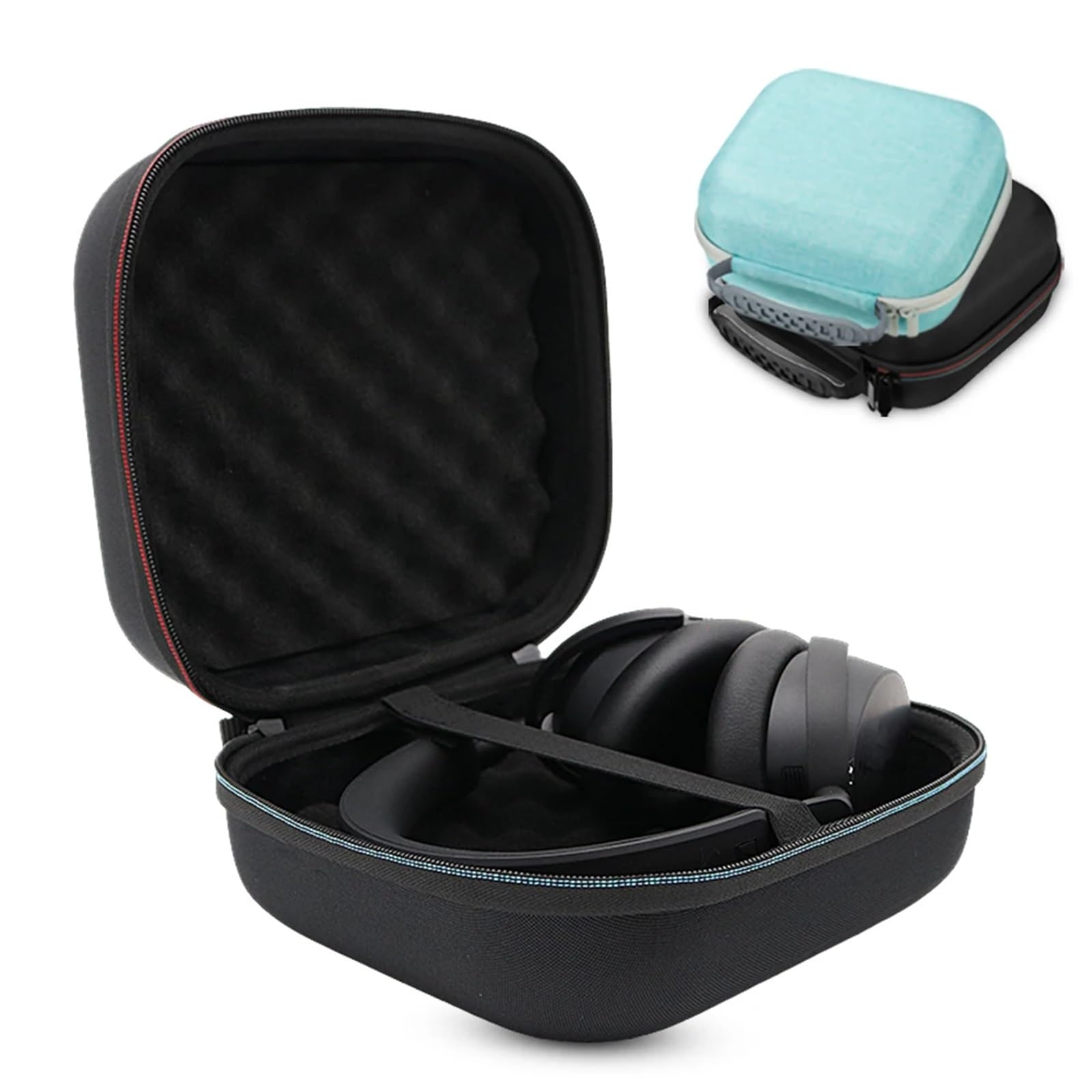 Custodia Rigida in Eva for Custodia da Viaggio for Cuffie(Black)