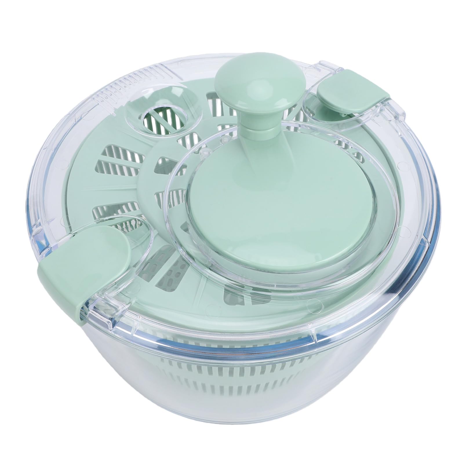 Ensaladera de Vidrio con Cuenco de Borosilicate, Escurridor de
