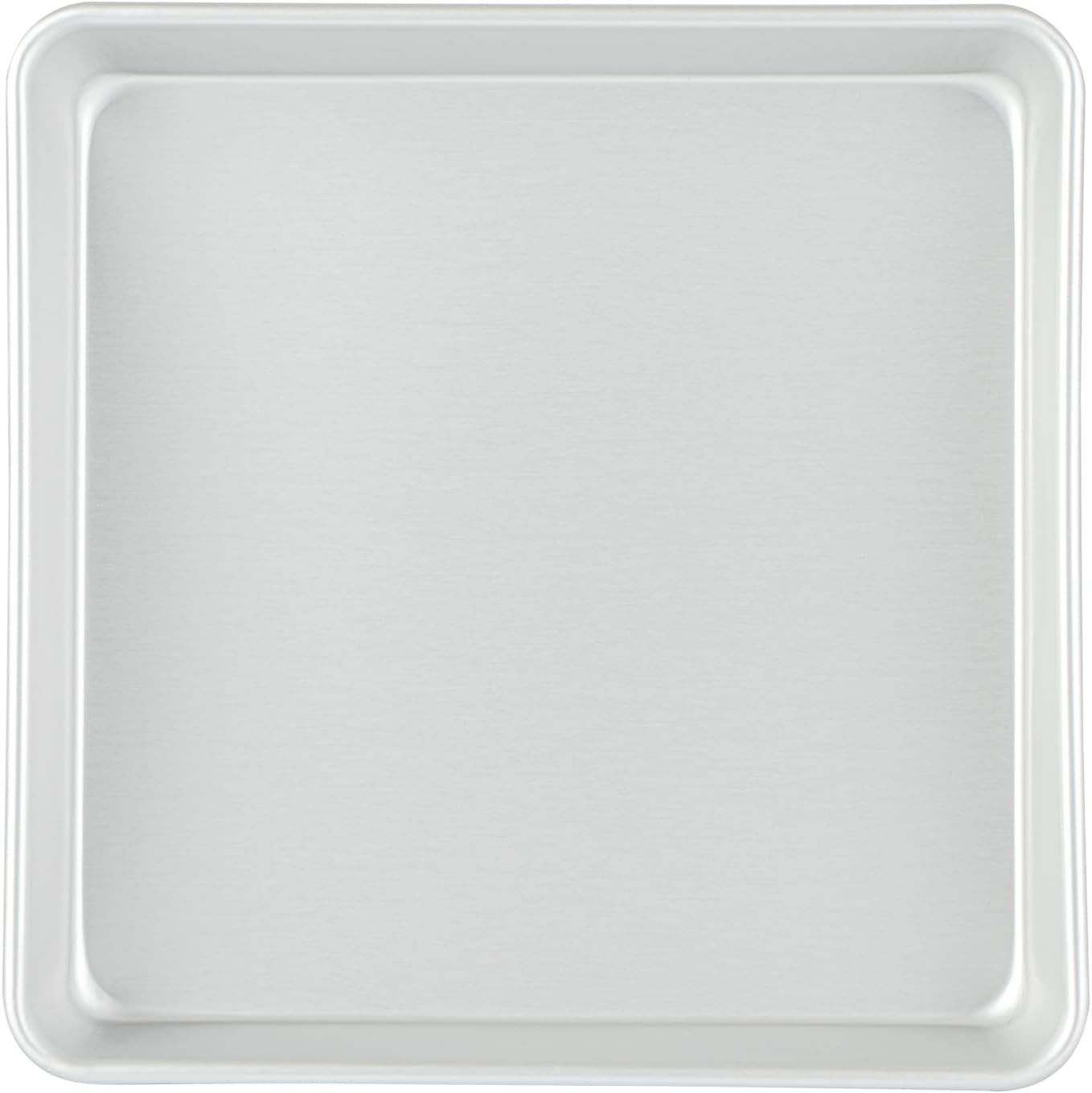 Restaurantware Square Aluminum Cake Pan - 10 x 10 x 2 Inch - Professional Brownie Pan - Straight-Sided Baking Pan - Even Heat Distribution - Silver - Image 10