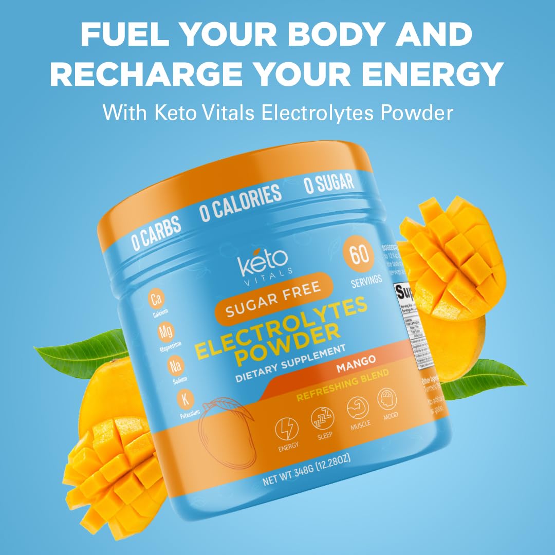 Keto Electrolytes Powder - Sugar Free Electrolytes - 60 Servings — Amazon image 7