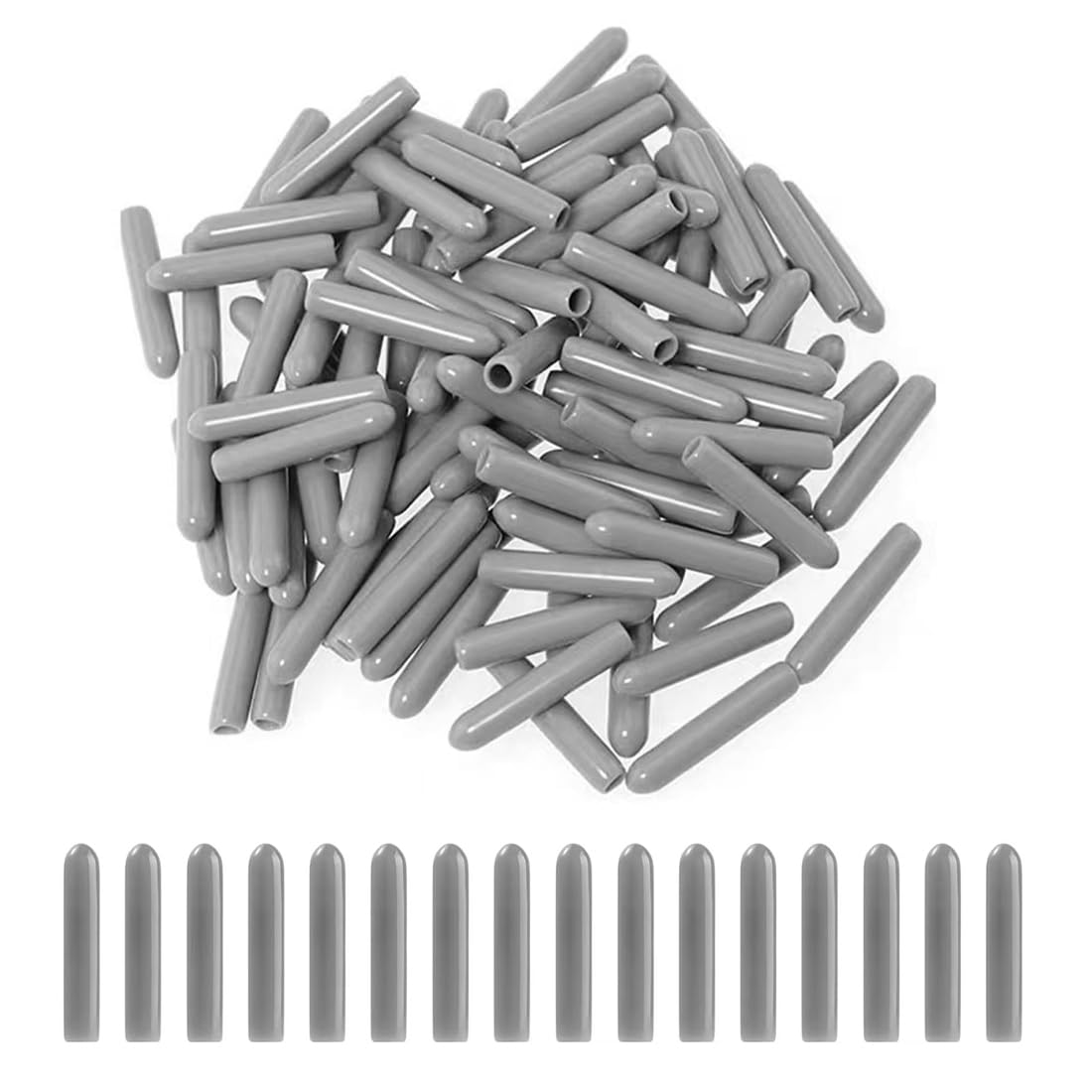 Plemont Gommini Per Cestello Lavastoviglie - 150 Pezzi Extra Lunghi 30 Mm - Antiruggine E Antigraffio - Made In Germany - 1 Anno Di Garanzia