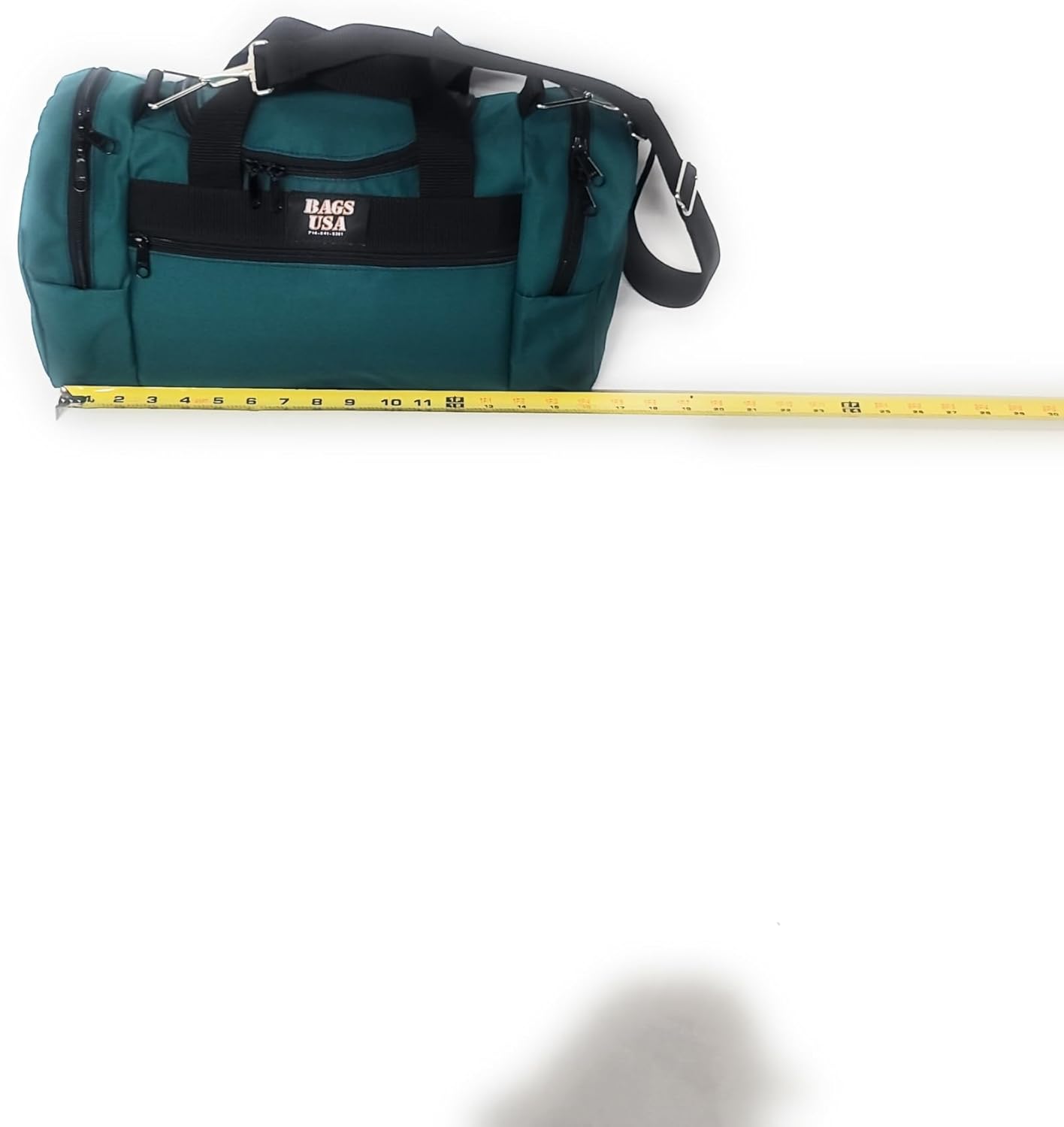 Gym Or Travel Bag Holds Personal Items,Towel, Change Of Clothes, Front Pocket For Cellphone, Keys Id And Wallet Made In USA.