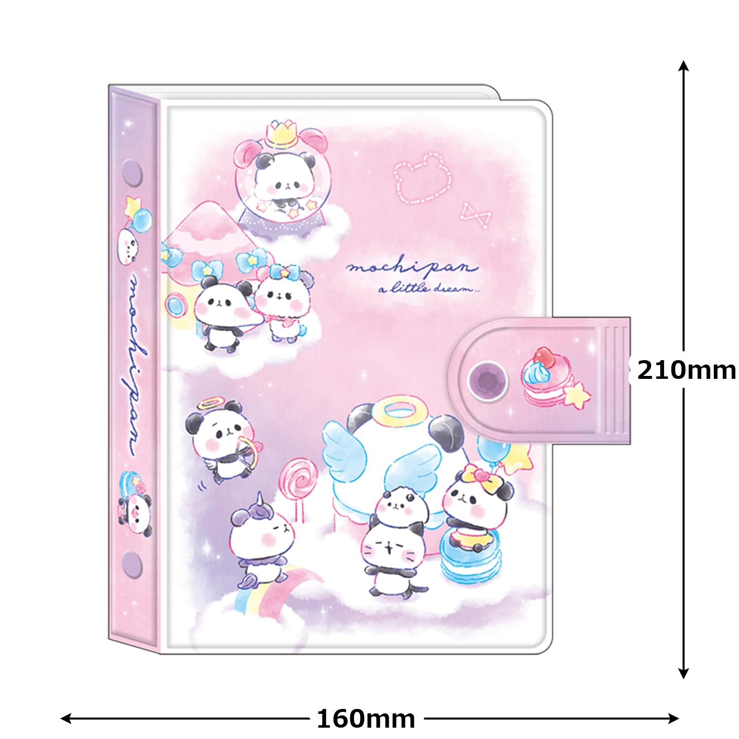 Amazon | カミオジャパン シールバインダー もちもちぱんだ 229687