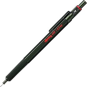 rOtring Lapiseira 1904444 600, 0,7 mm, barril prateado