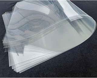 BANLTRE 5 Pack 24" x 36" 10mil/0.25mm Thick Clear Blank Stencil Sheet for Cutting,Craft Plastic Sheets (24" x 36" / 10mil)