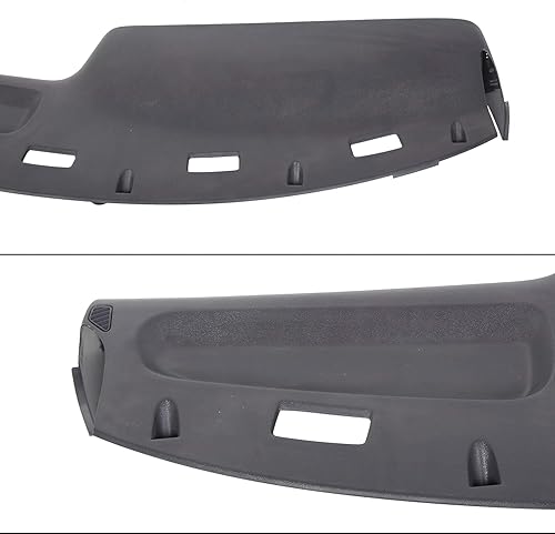 Miniatura 8 de ECOTRIC Reemplazo de salpicadero compatible con Dodge Ram 1994-1997 1500 2500 3500 cubierta superior del panel de salpicadero, tapa de bisel de