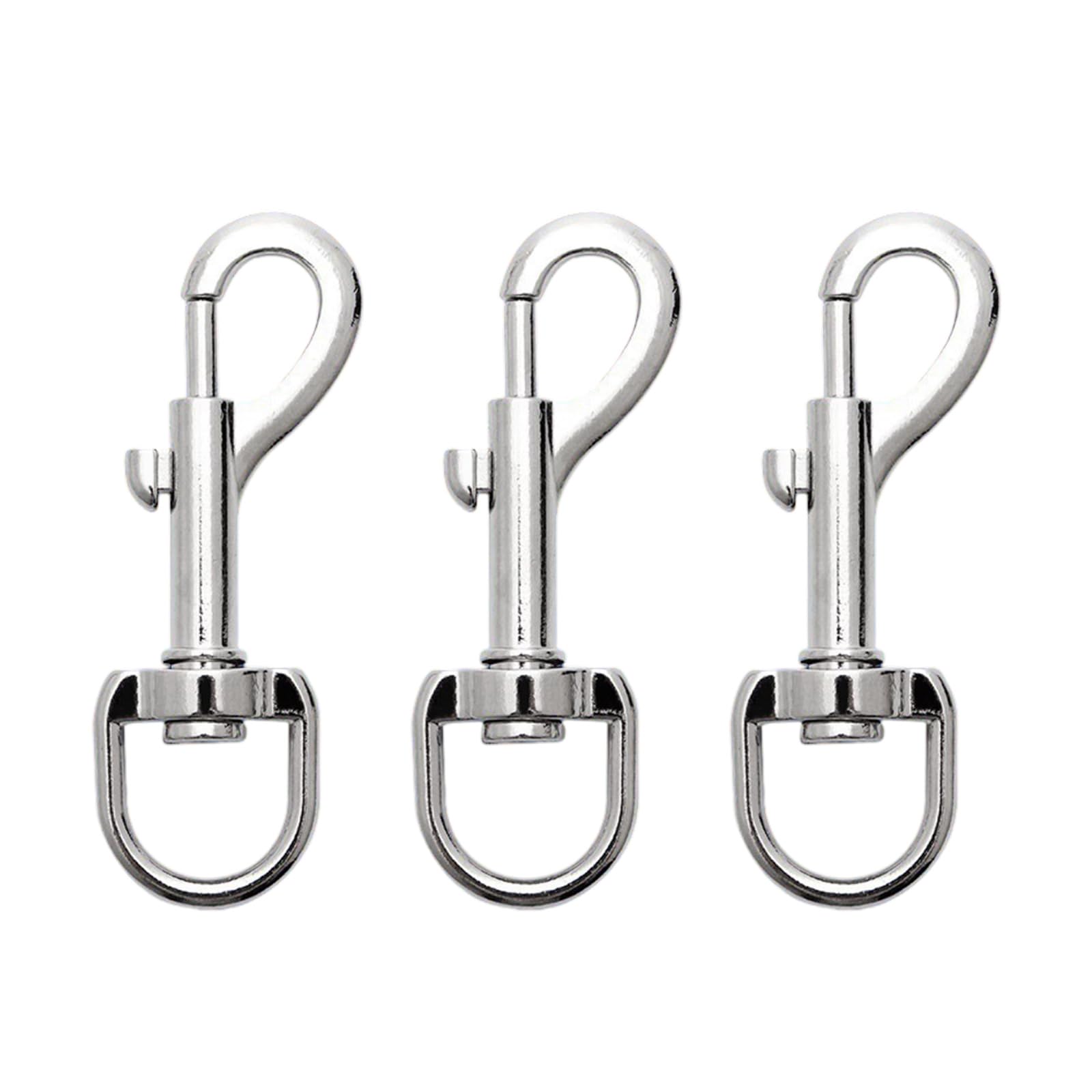 Swivel Snap Hooks, Heavy Duty Dog Lead Clip Clasp 360° Swivel Joints Trigger Clips