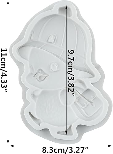 Miniatura 38 de Lingzhi Bumble Bee Moldes de silicona para fondant de abeja para decoración de pasteles, decoración de cupcakes, caramelo de chocolate, pasta