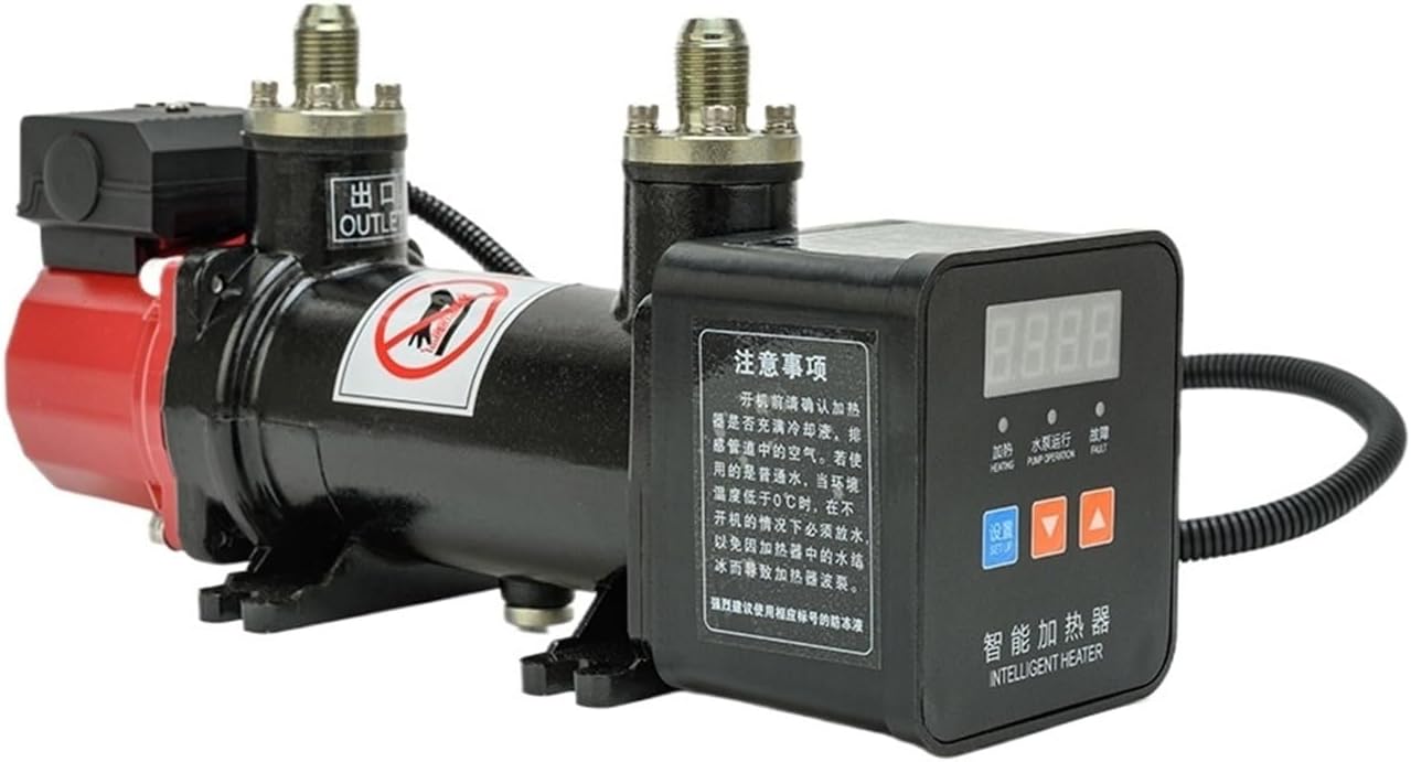 3000W Forced Circulation Engine Block Heater Water Jacket Heater Pre-Heater for Various Engines GX-QZ-3000
