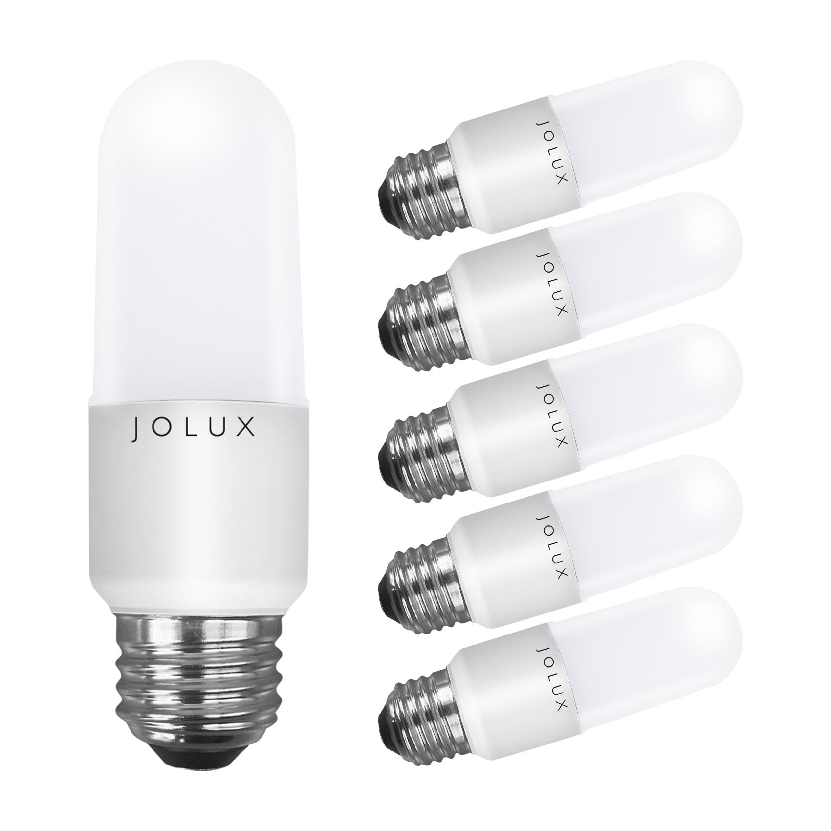 Photo 1 of Jolux LED Stick Bulb, 60W Equivalent, E26 Base, Soft White