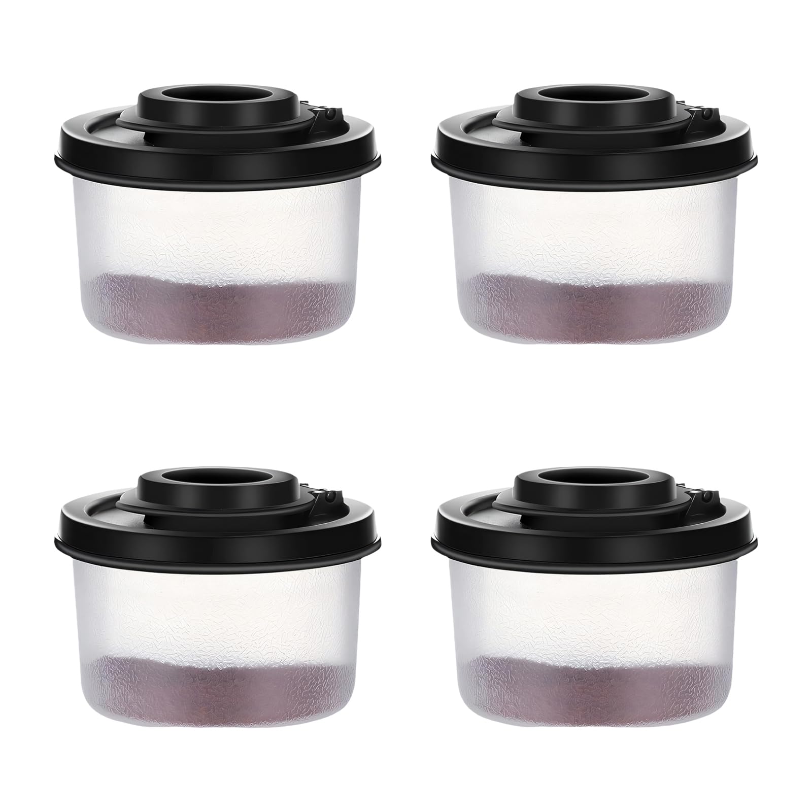 jiingekk Condiment Jars Leakproof Lid Ideal for Home Use and Outdoor Activity Seasoning Bottles