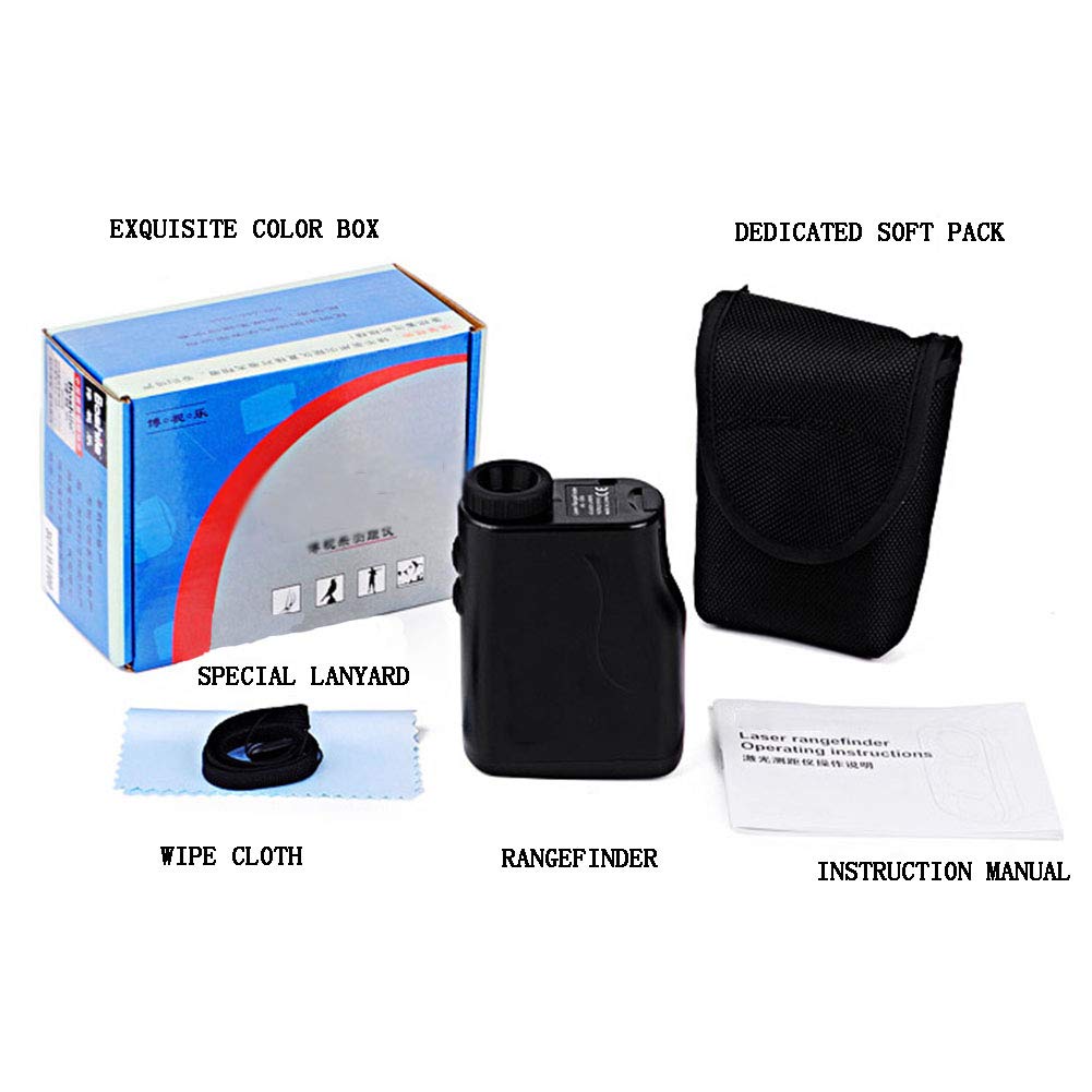 AIZYR Télémètre De Golf - 1000 Mètres Télémètre Laser, Variant/Mesure De Vitesse/Mode Mât De Drapeau/Mode Brumeux, Taille du Téléphone Portable