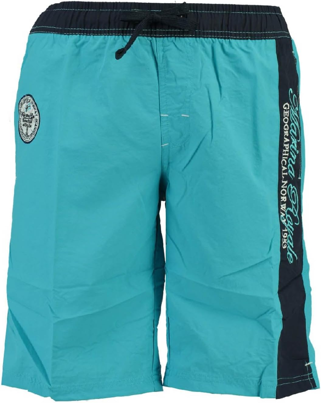 Geographical Norway Costume Quannee Mare Boxer Shorts (L, Light Blue)