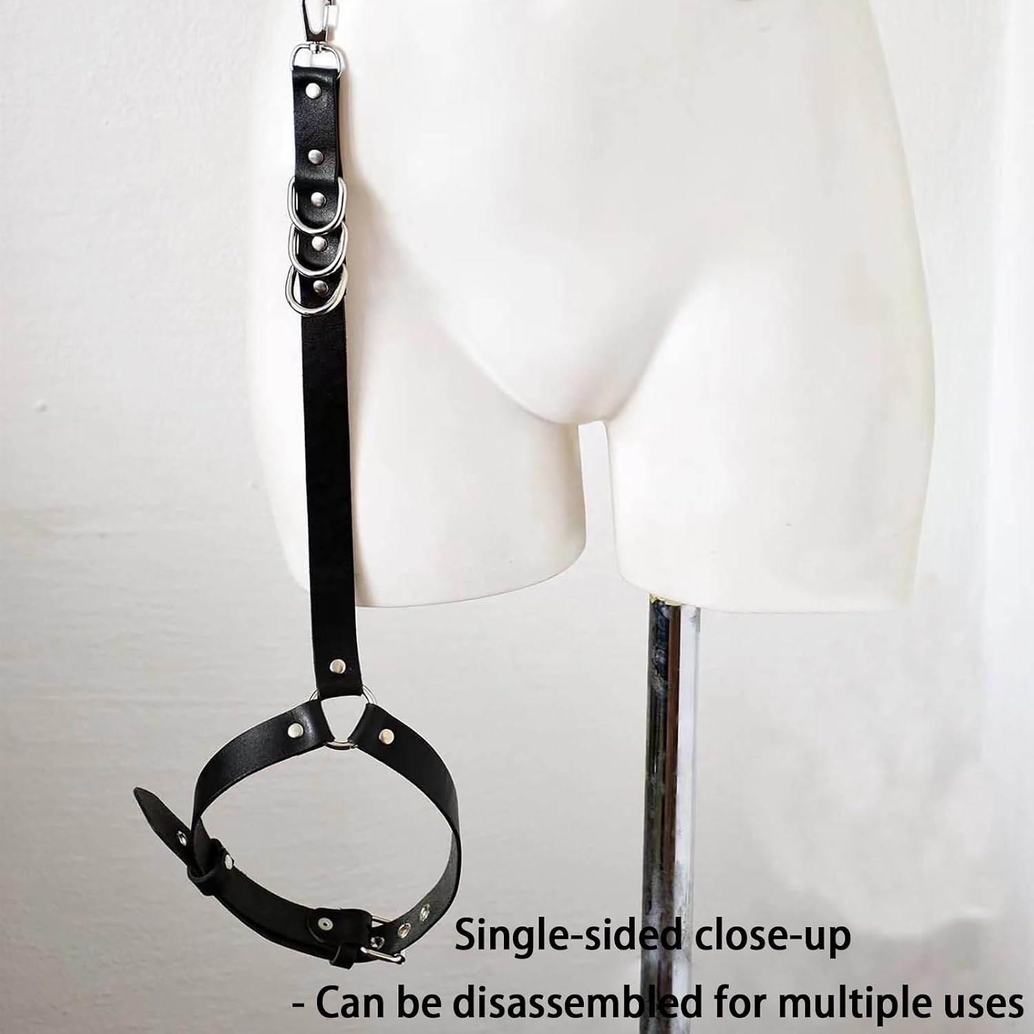 Women's Black BDSM Bondage Corset Belt - Compact Teasing Panties & Training Leggings, Sexy Leather Corset Pants Clubwear Alternative Adult Toys with Waist Belt Straps Adult toys Couples' Intimate