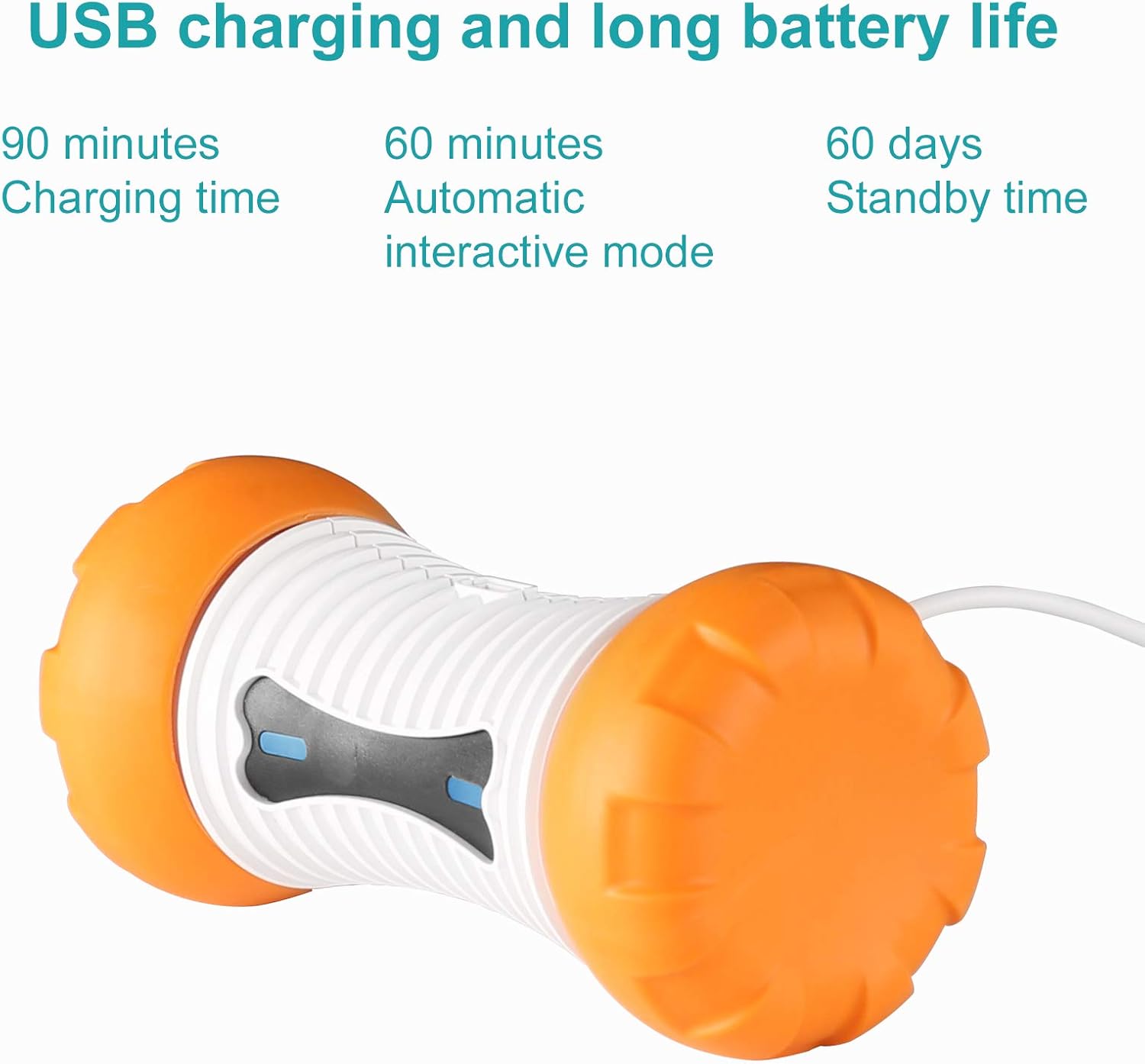 Flash Deals - 60% OFF SKYMEE Fury Bone Smart Interactive Pet Toys for Dogs Cats Indoor Outdoor Easy Manual & Auto Control via App