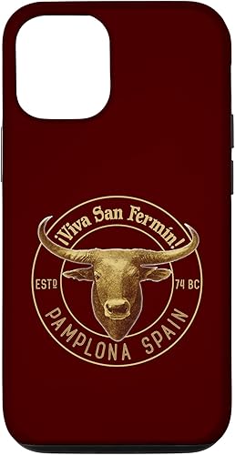 Funda para iPhone 13 Run With The Bulls Pamplona Viva San Fermín España Adventurer