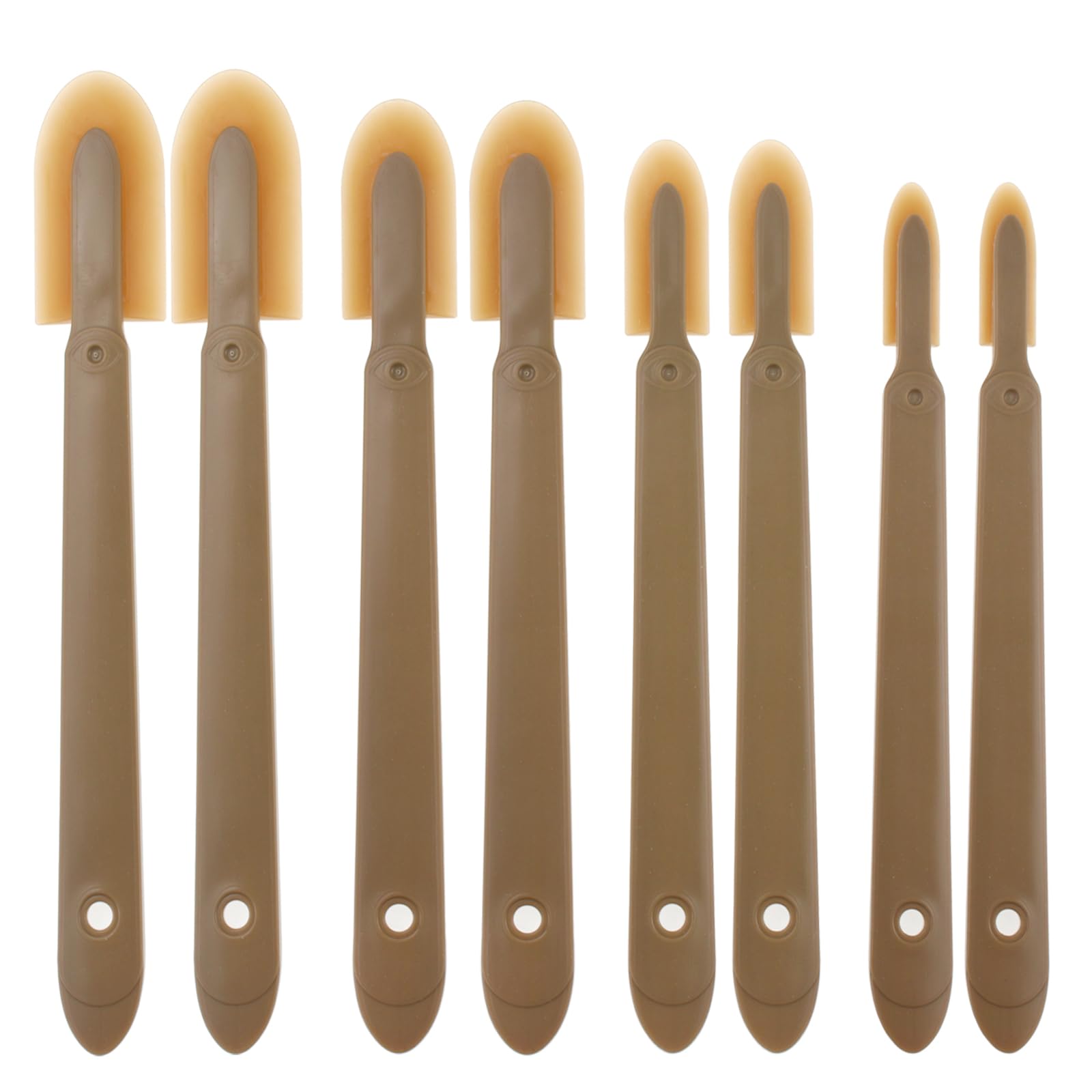 Nihfien 8PCS Rubber Caulking Tool, Reusable Silicone Caulking Caulk Grout Finishing Tool Sealant Spatula Spreader Kit for Kitchen Pantry Bathroom