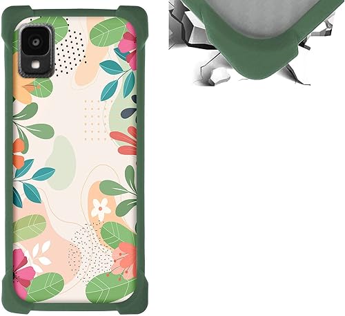 TCL 30 LE 30LE - Funda compatible con TCL 30 Z 30Z T602DL funda trasera de PC  funda de marco suave de silicona XSH