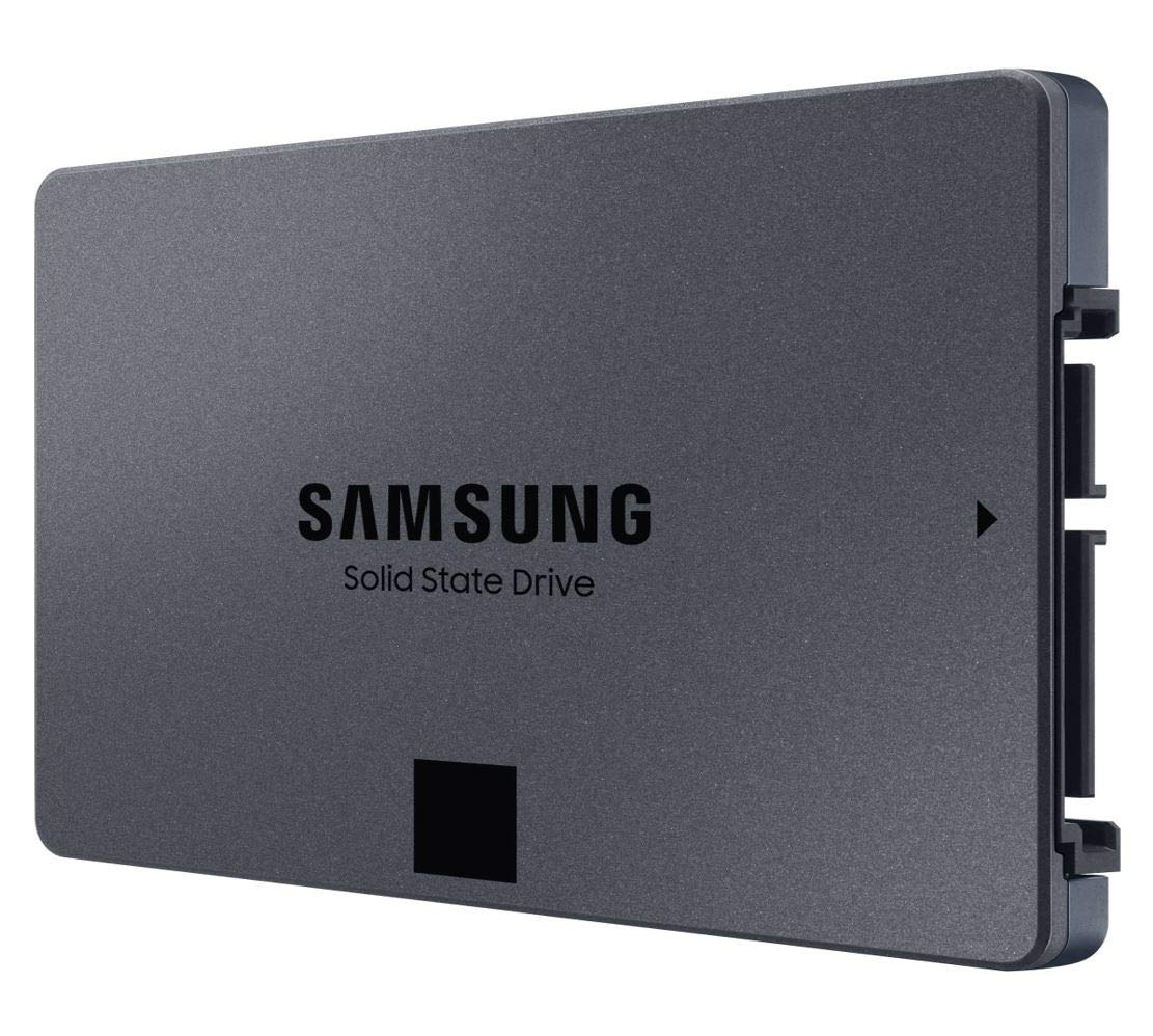 Samsung 870 QVO 1 TB SATA 2.5 Inch Internal Solid State Drive (SSD) (MZ-77Q1T0), Black