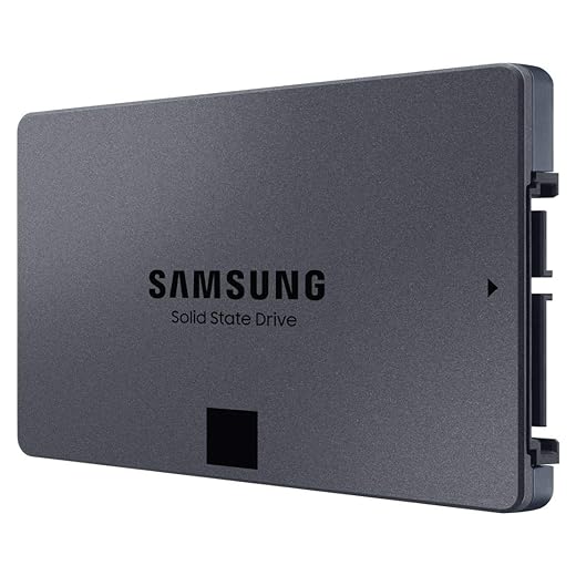 Samsung 870 QVO MZ-77Q1T0BW | 2.5" SATA III Internal Solid State Drive - Second Generation QLC Technology