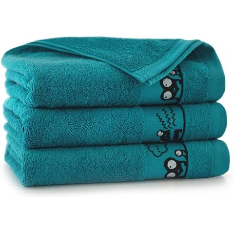 ZWOLTEX Handtuch mit Motiven für Kinder Jugendliche I Badetuch Kind Cover