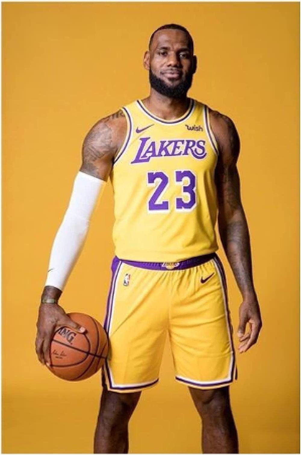 ERUZO Adult 5D Diamond Painting Set Basketball Star Lebron James Art Crafts for Home Wall Decoration 30x40cm