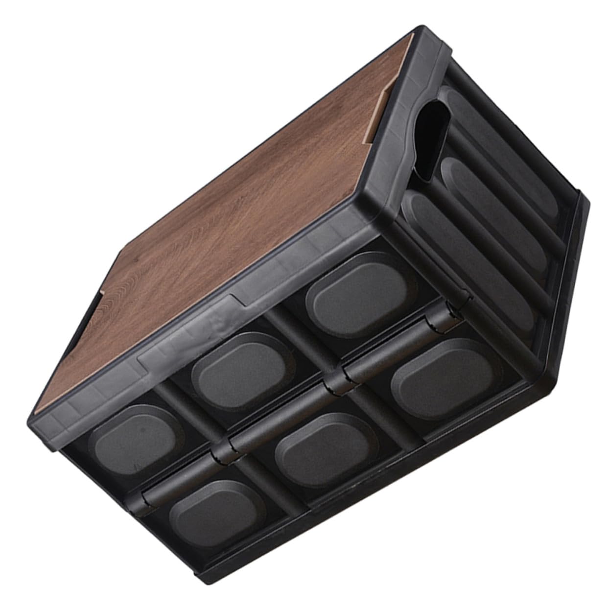 SOLUSTRE Klappbare Aufbewahrungsbox mit Deckel Vielseitige Spielzeug und Kleiderbox für Lagerung von Bettwäsche Decken und Kleidung Kompaktes Camping-organizer-system