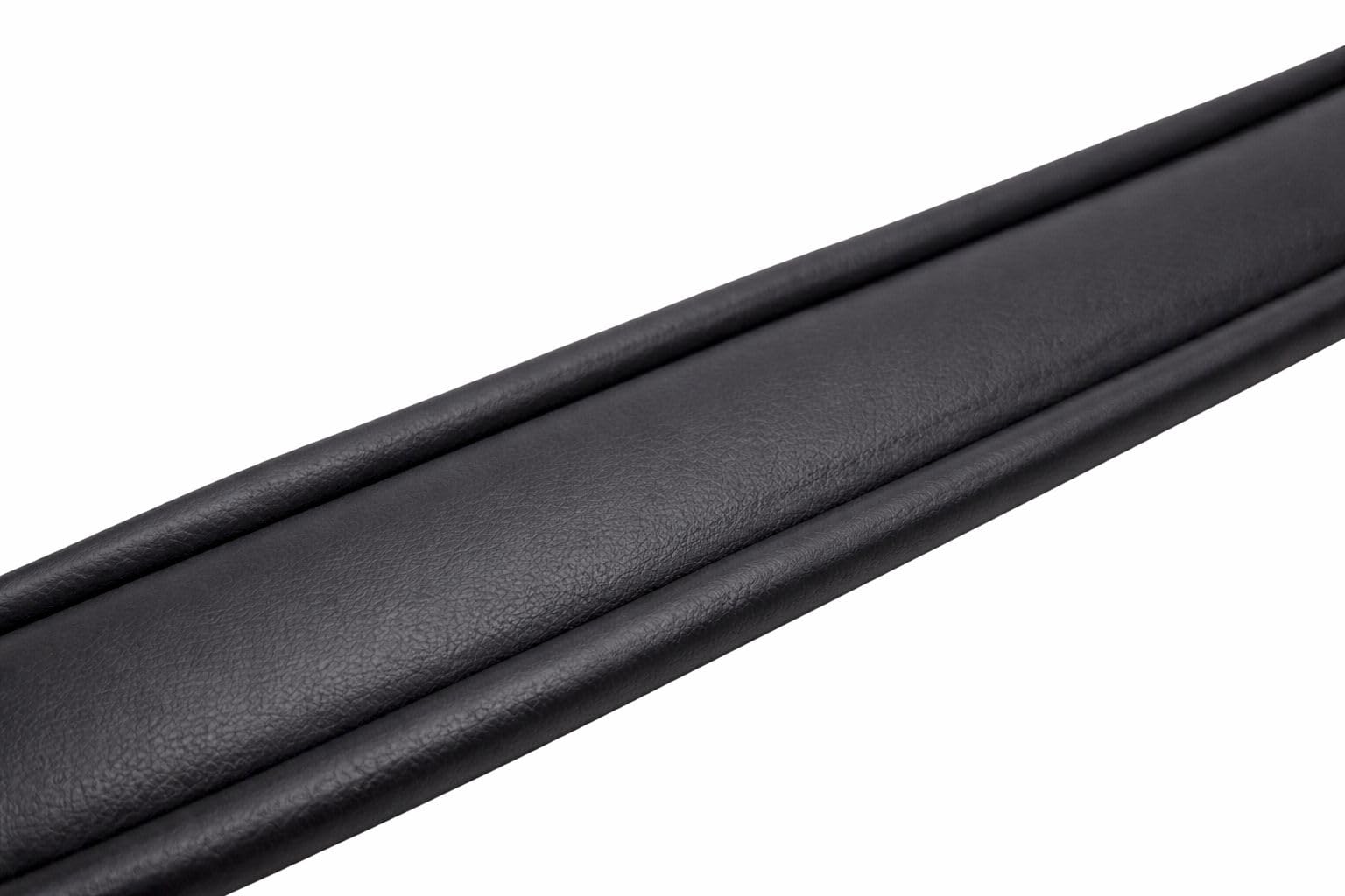 Generisch Akkordeon Bassriemen 32–72 Bässe – Modell 4855 in Schwarz – 48 cm langer Bassgurt aus Echtleder, gepolstert & verstellbar – ideal für kleine bis mittlere Akkordeons, robust & komfortabel