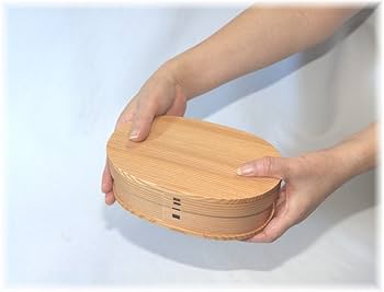 (未使用)秋田杉　曲げわっぱ　小判弁当　あずま袋付き 楽天市場】【ふるさと納税】小判弁当 令和版あづま袋セット（中