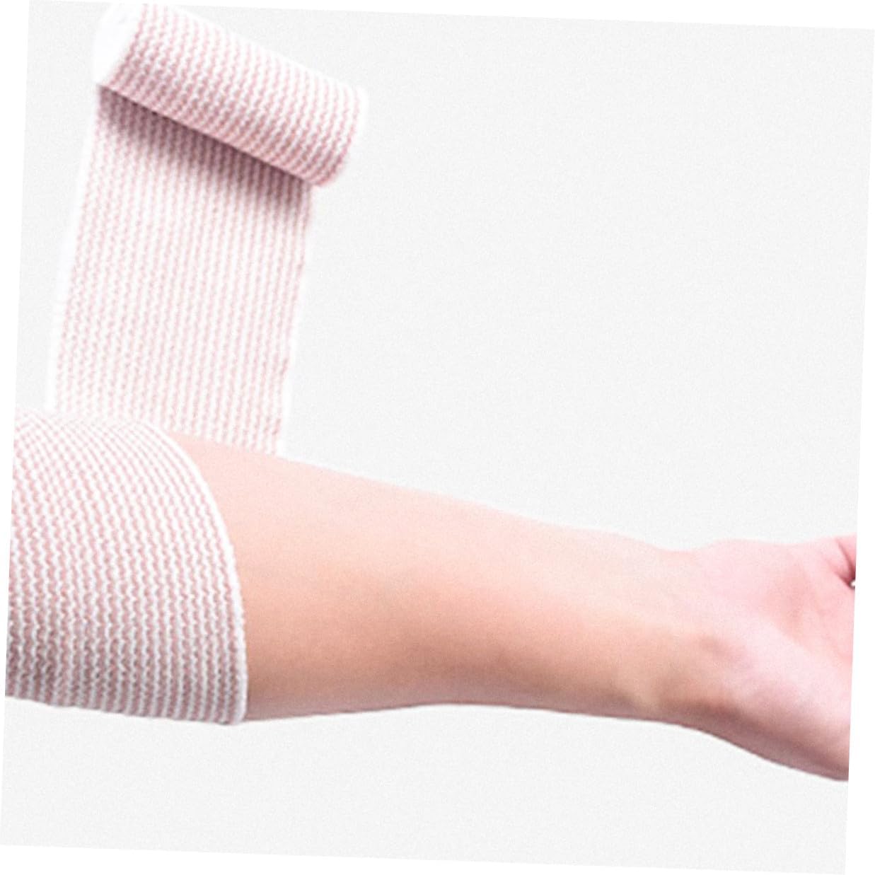 2 Rolls Reusable Self-Sticking Elastic Compression Bandage Wrap Breathable Athletic Tape for Sports Injury Support Sprains Wrist and Ankle Protection