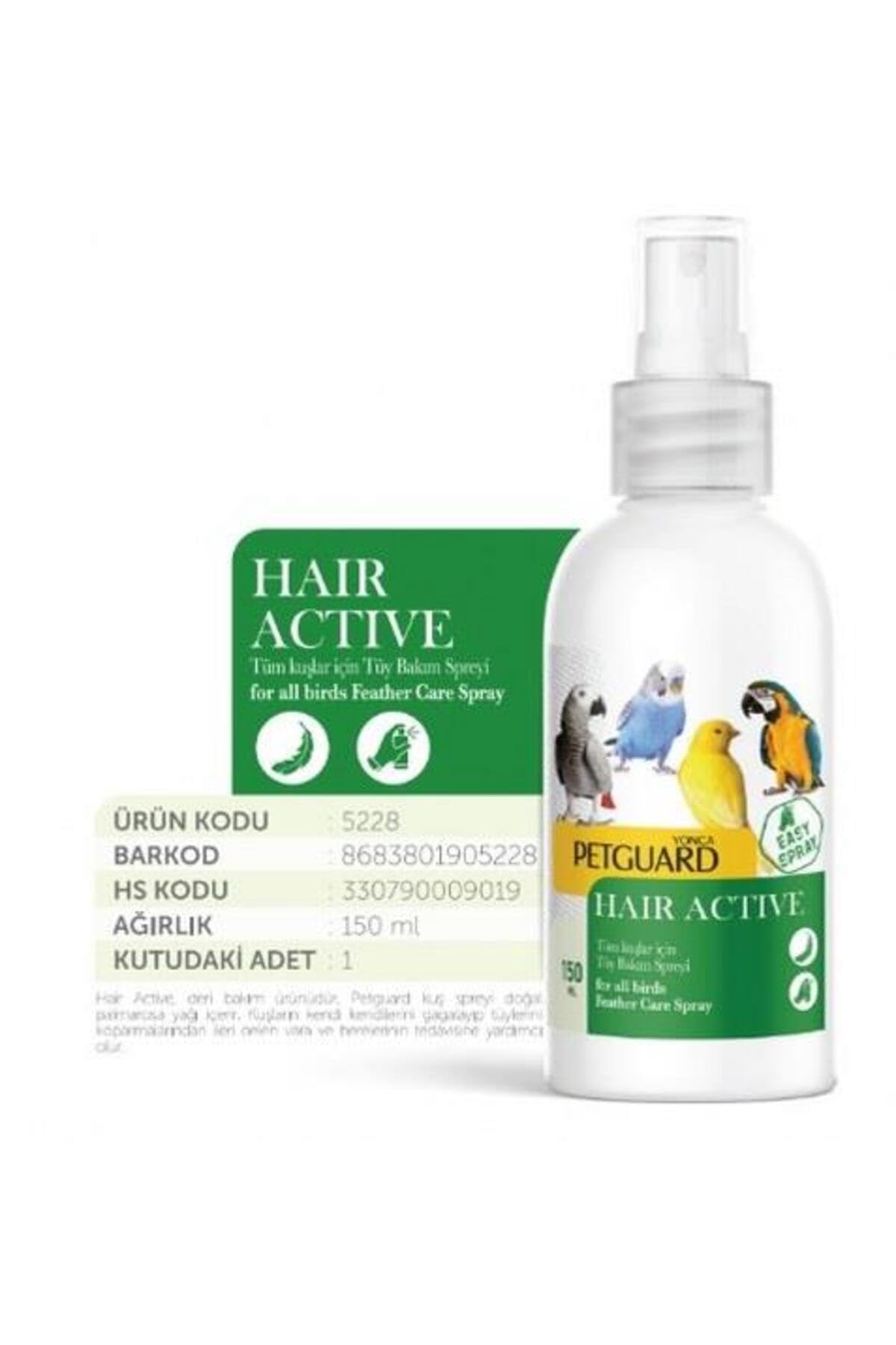 Hair Active Kuş Tüy Bakım Spreyi, 150 ml