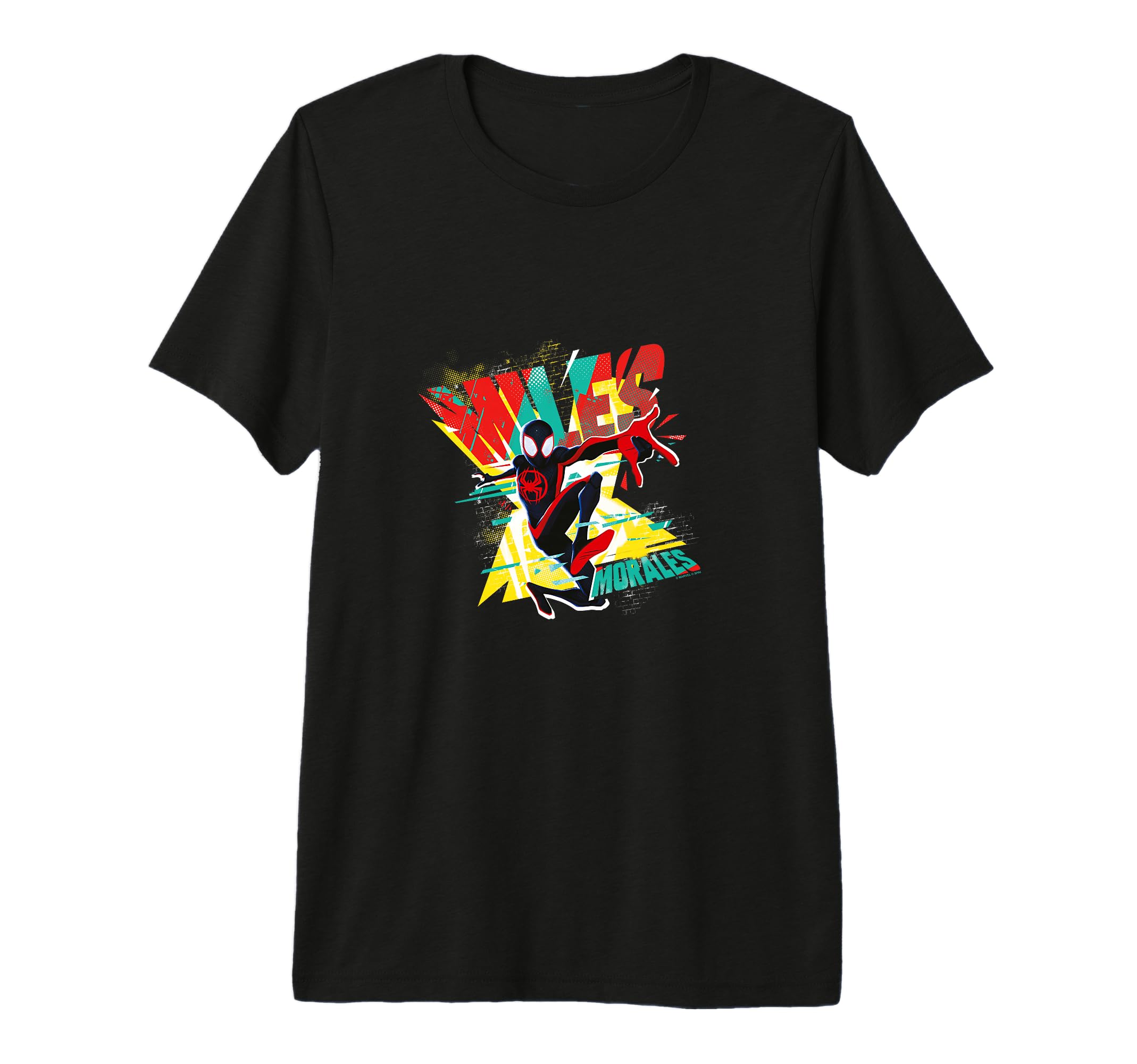 Camiseta Spider-Man Morales cómoda para evitar rozaduras y calor 2