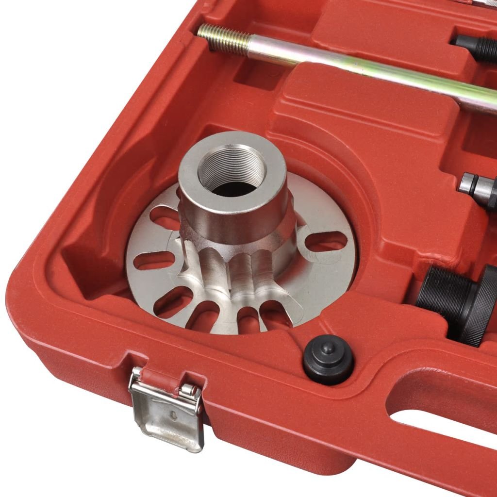 ARKEM Extractor de Cubo Rueda hidráulica con Set de Martillo 10 Ton Compresor Muelles Amortiguador