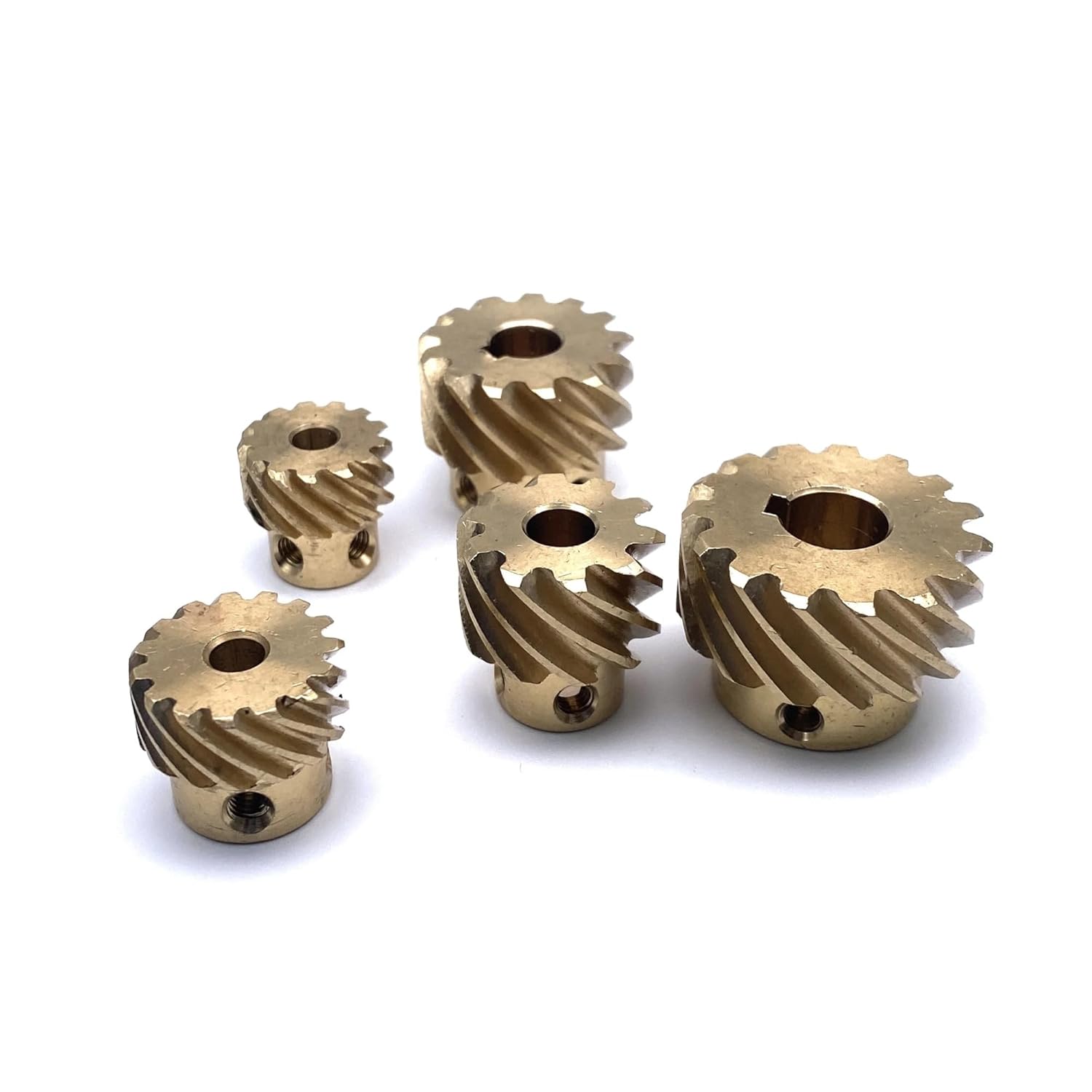 1.5M 20T Right Handed Helical Gear Keyway Hole 1.5 Module 20 Teeth Staggered Helical Pinion Spiral Miter Gear Spiral Mechanical(Bore 16mm Keyway 5x2.3mm)
